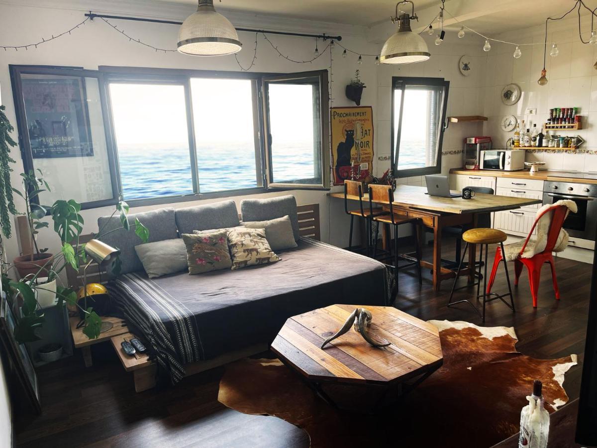 Villa Atlantida. Precioso Apartamento Con Ventanas Al Mar Santa Maria de Guia de Gran Canaria Eksteriør bilde